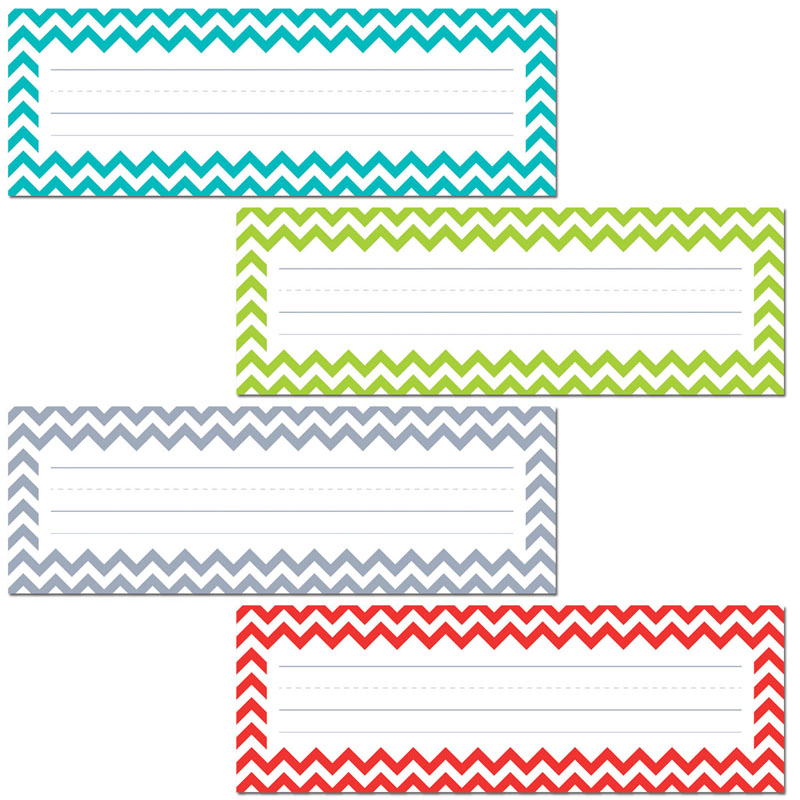 Chevron Name Plates