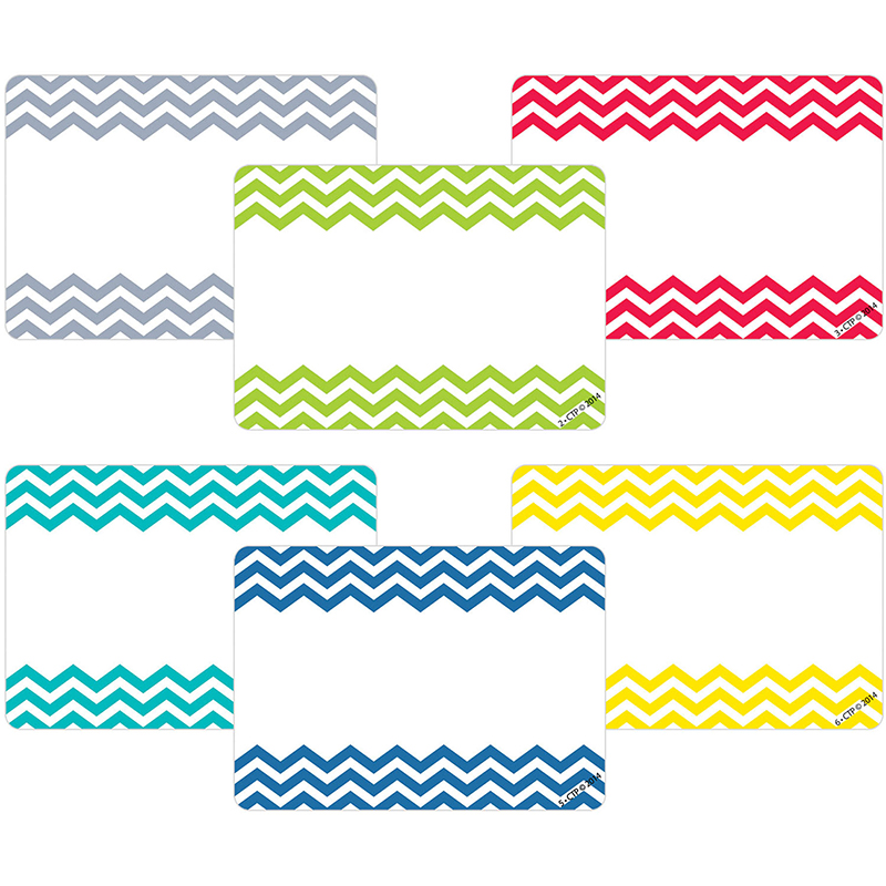 (5 Pk) Chevron Name Tags