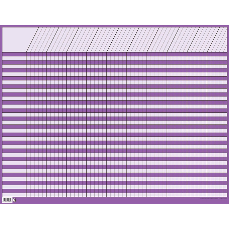 Lg Purple Horiz Incentive Chart