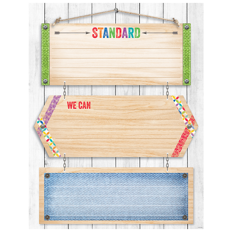 Upcycle Style Learning Stds Chart