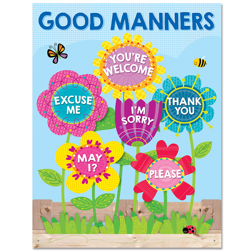 Garden Of Good Manners Chart