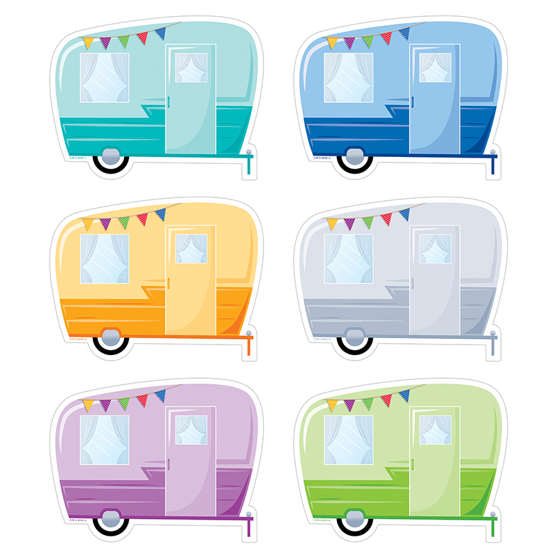 Vintage Trailers 6in Cut Outs