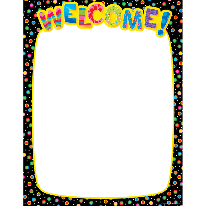 Welcome Classroom Essentials Chart