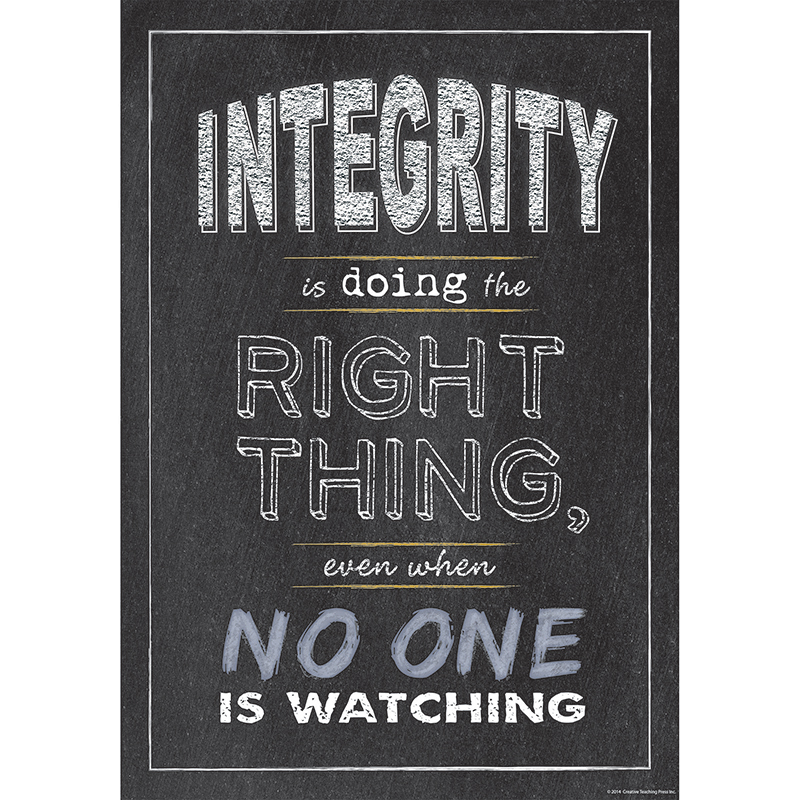 Integrity Poster