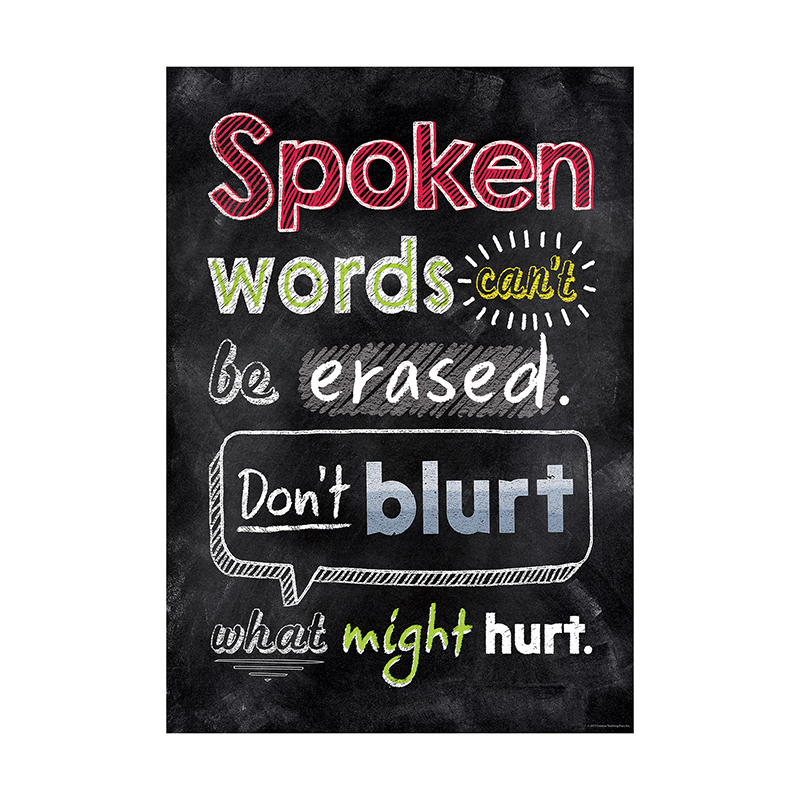Spoken Words Cant Be Erased Inspire