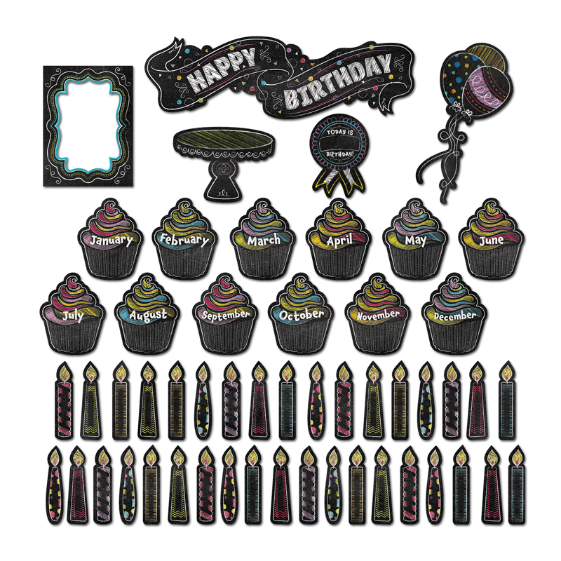 Happy Birthday Mini Bb Set - Chalk