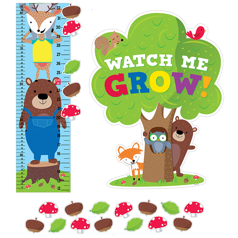 Woodland Friends Growth Chart