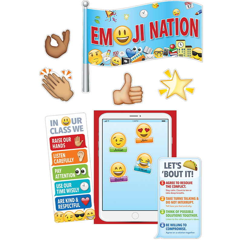Emoji Nation Bulletin Board Set