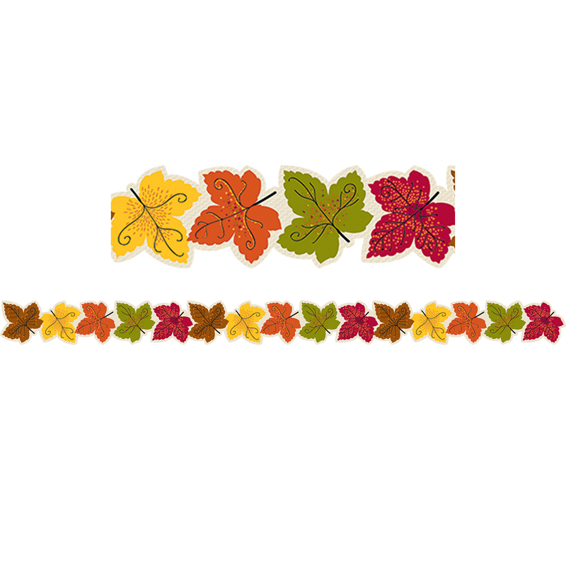 (6 Pk) Maple Leaves Border