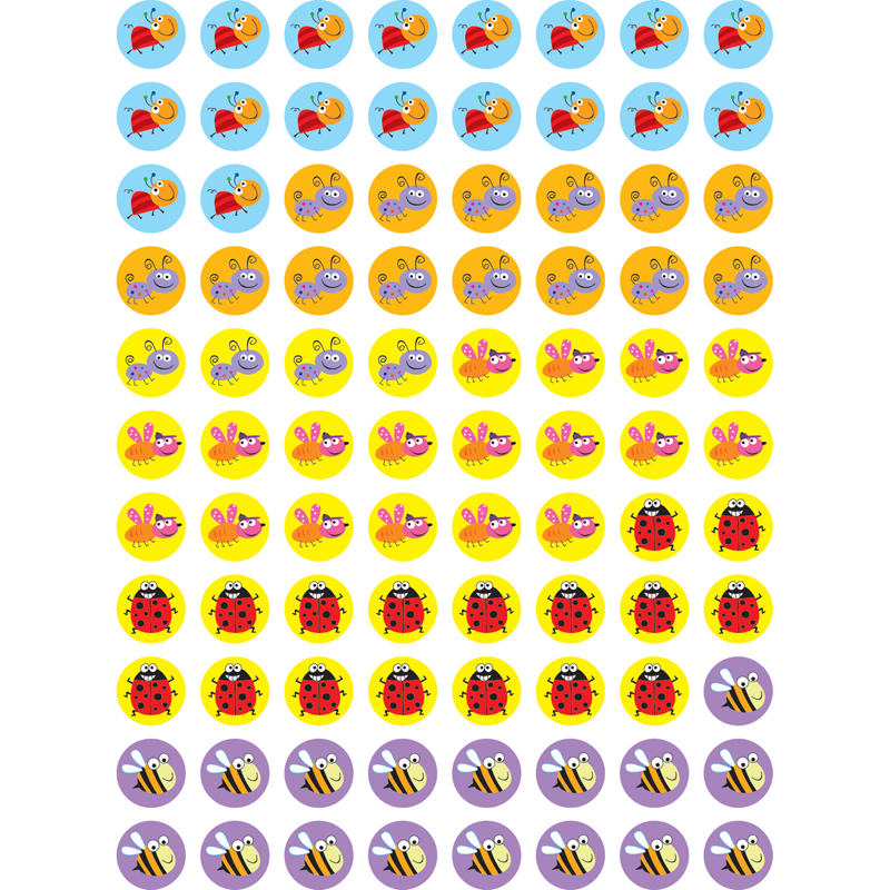 Bugs Hot Spots Stickers