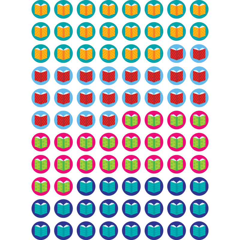 (6 Pk) Books Hot Spots Stickers