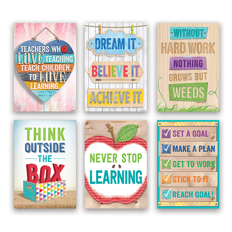 Upcycle Inspire U 6 Poster Pack