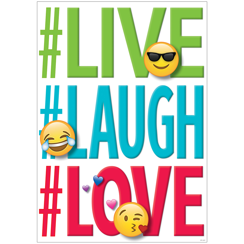 Live Laugh Love Inspire U Poster