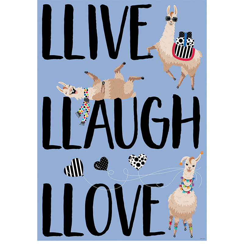 Llive Llaugh Llove Inspire U Poster