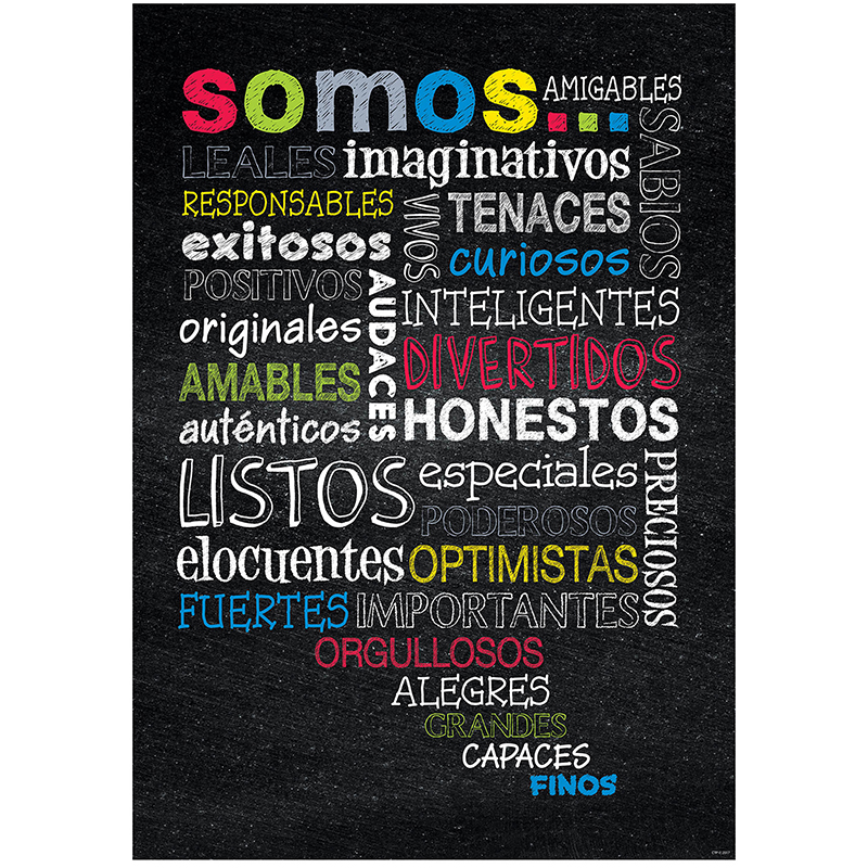 Somos Inspire U Spanish Poster