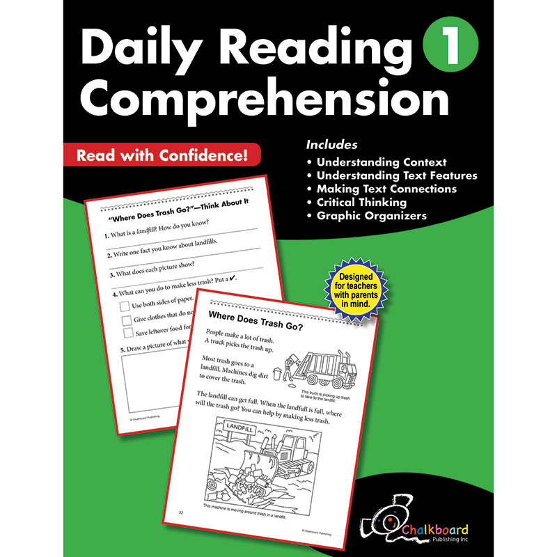 Gr1 Reading Comprehension Workbook