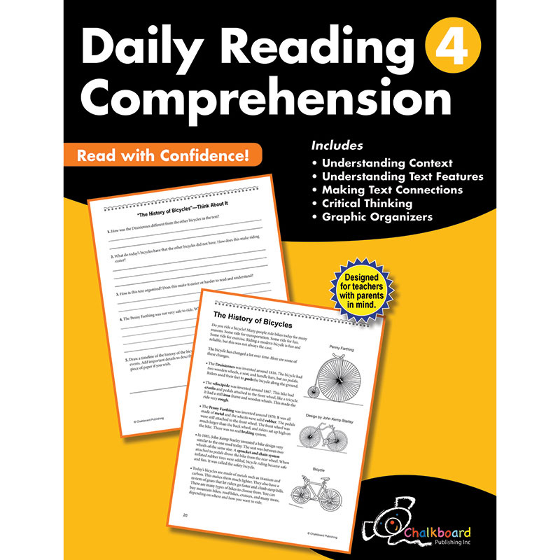 Gr4 Reading Comprehension Workbook
