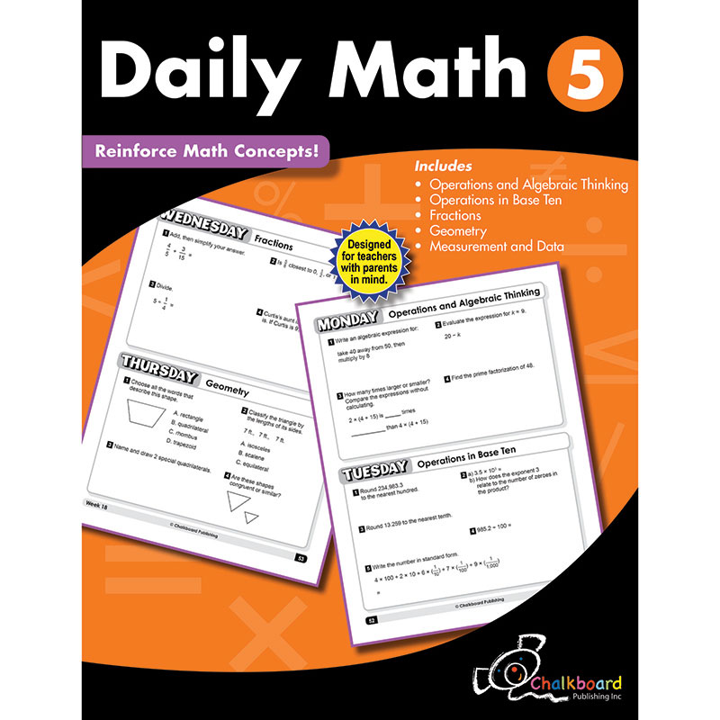 Gr5 Daily Math Workbook