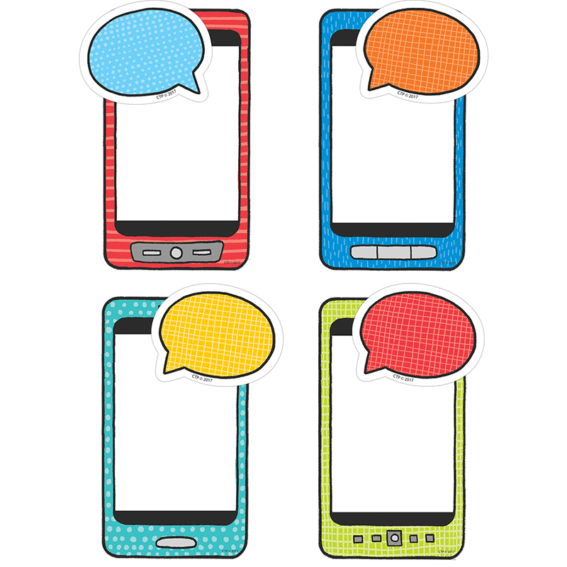 Student Smartphones Speech Bubble 6