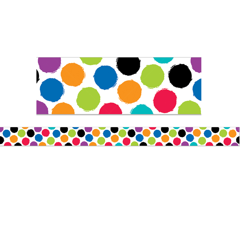(6 Pk) Bold Bright Colorful Spots