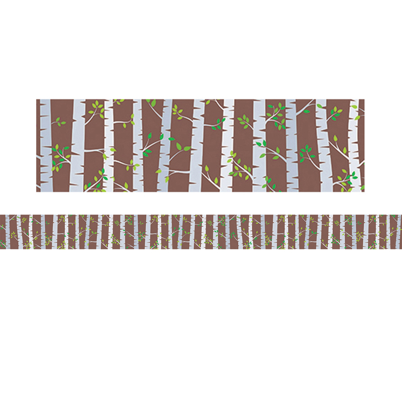 (6 Pk) Trees Border No 5 Woodland