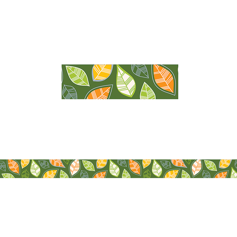 (6 Pk) Leaves Border No 6 Woodland