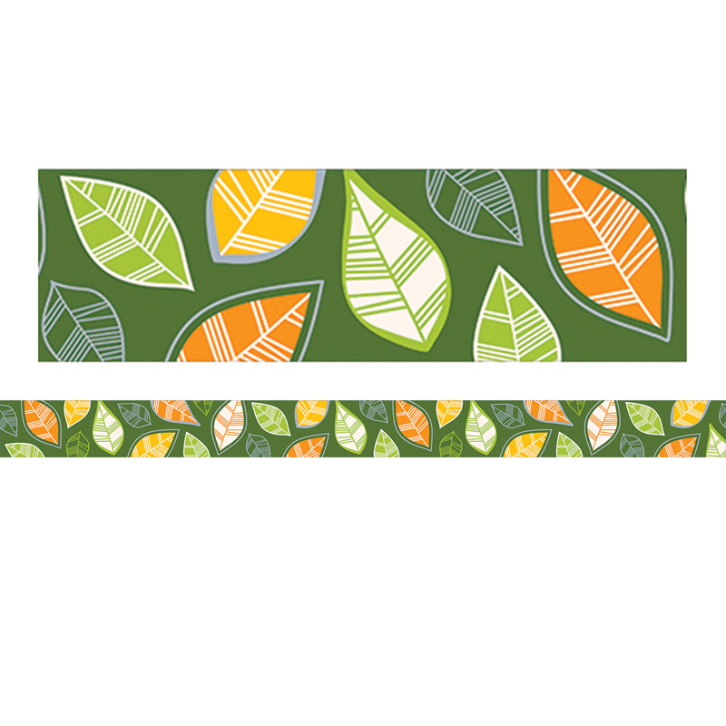 Leaves Border No 6 Woodland Friends