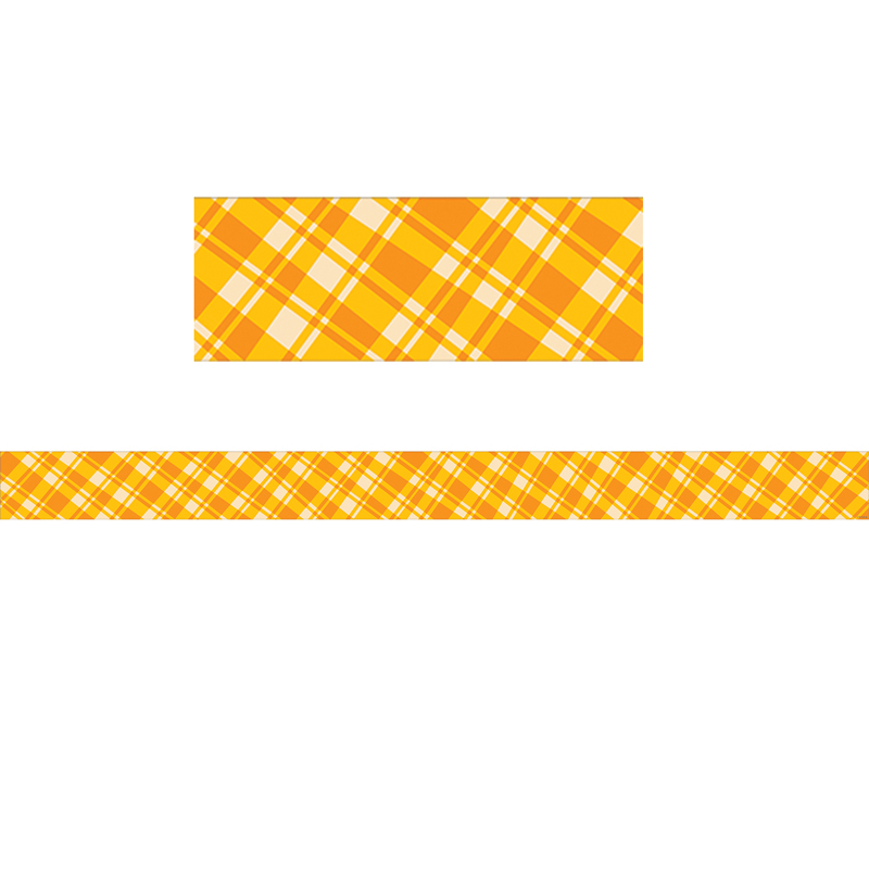 (6 Pk) Golden Plaid Border Woodland