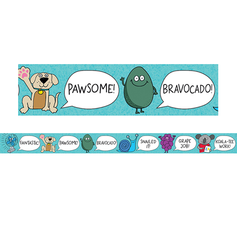 So Much Pun Positively Punny Border