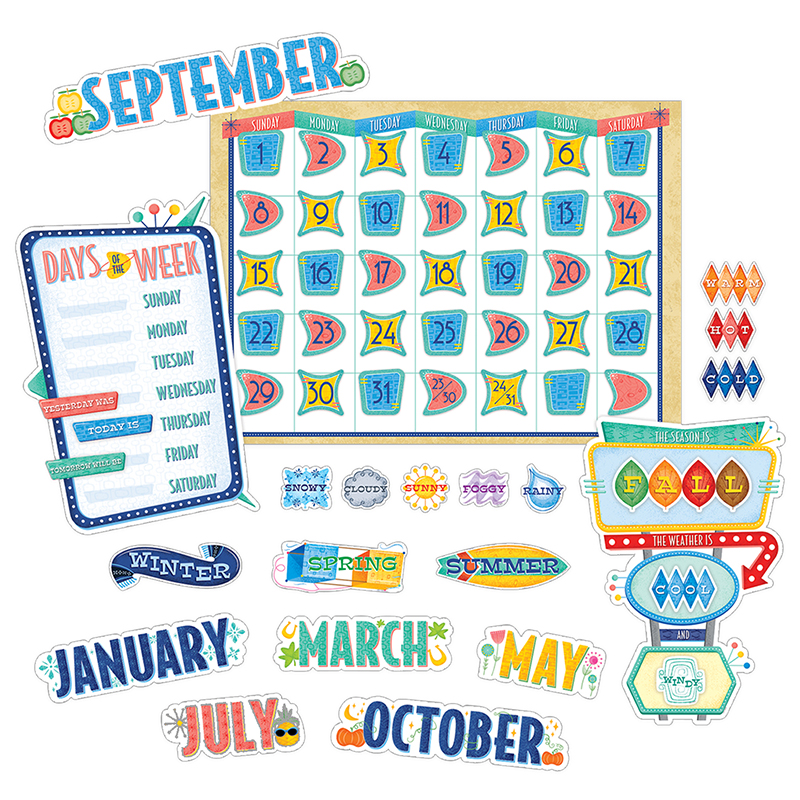 Midcentury Mod Calendar St