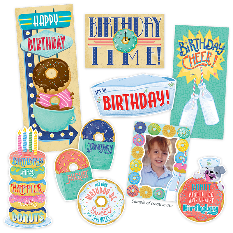 Midcentury Mod Happy Birthday Bbs