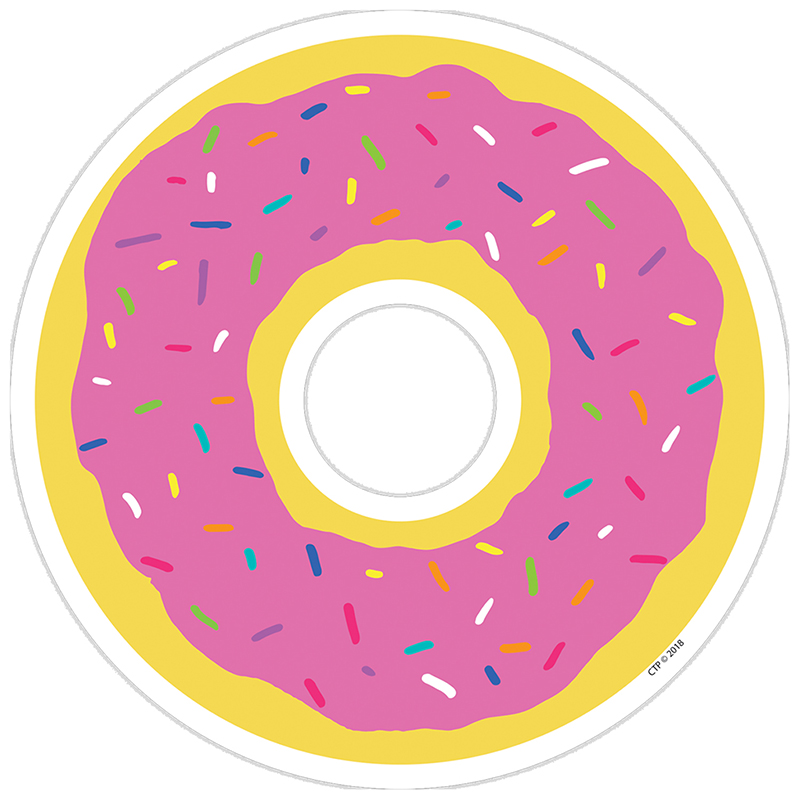 Donut 6in Designer Cut-Outs