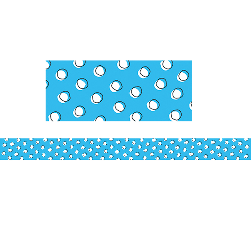 So Much Pun Doodle Dot On Blue Brdr