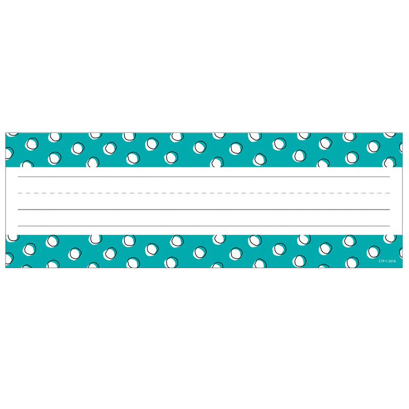 Doodle Dots Name Plates