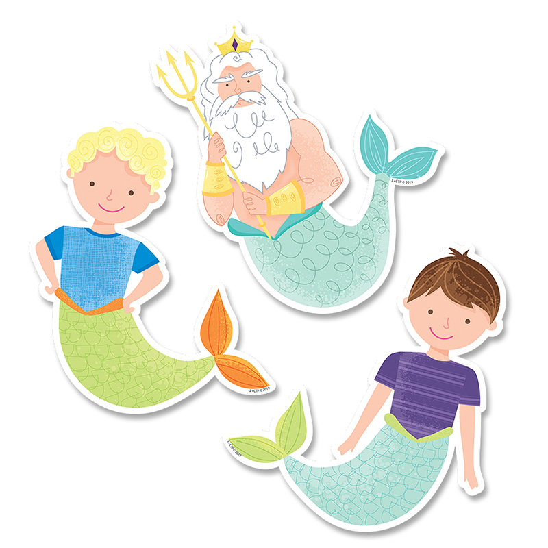 6in Designer Cutouts King Neptune