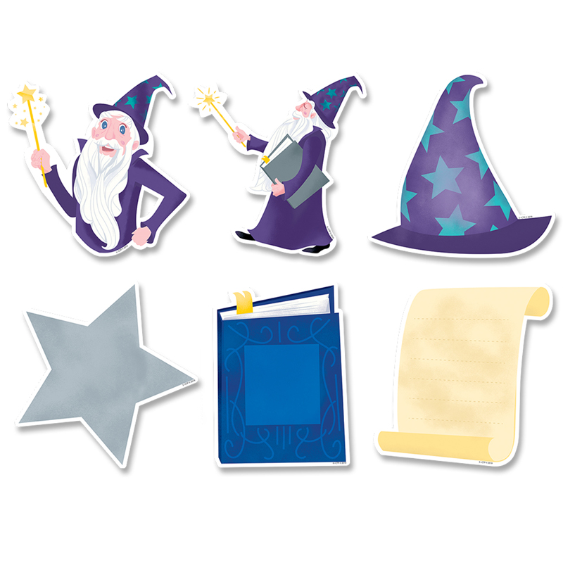 6in Designer Cut-Outs Wizardly Fun