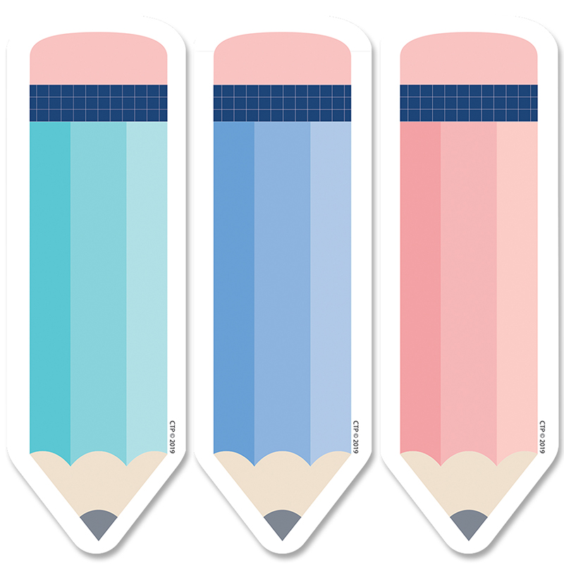 6in Designer Cut-Outs Pencils