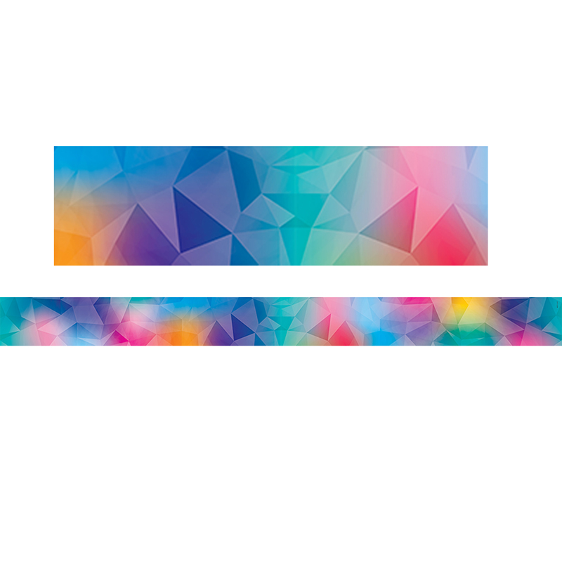 Mystical Rainbow Prism Border