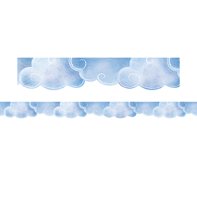Mystical Magical Clouds Border