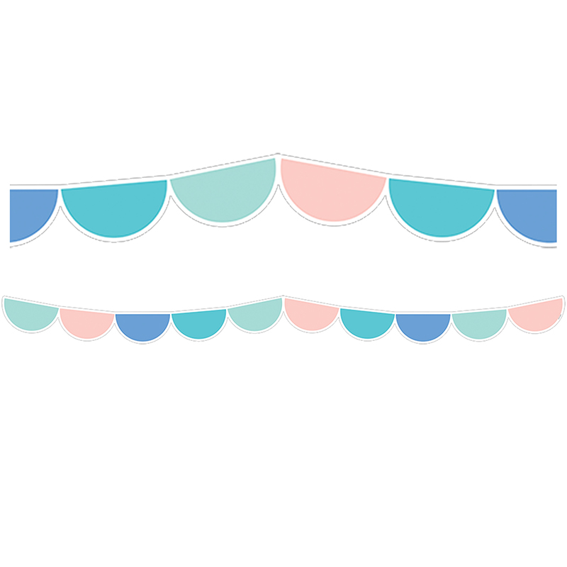 Calm & Cool Half-Dots Border