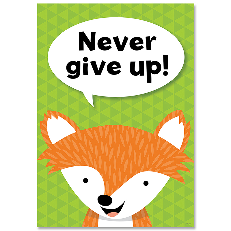 Never Give Up Woodland Friends