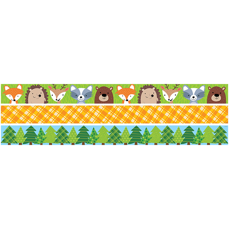 Woodland Friends Matching Border Pk