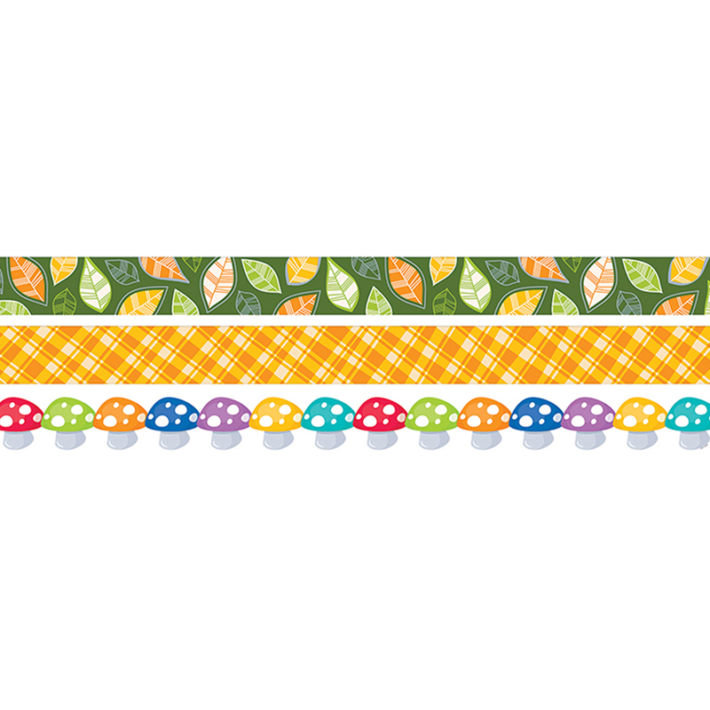 Woodland Tones Matching Border Pack