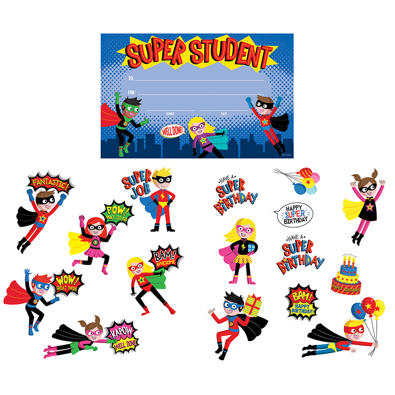 (2 St) Super Hero Awards&Incentives