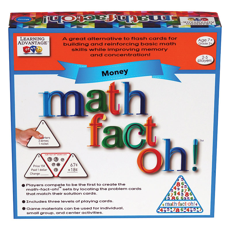 Math Fact Oh Money Game