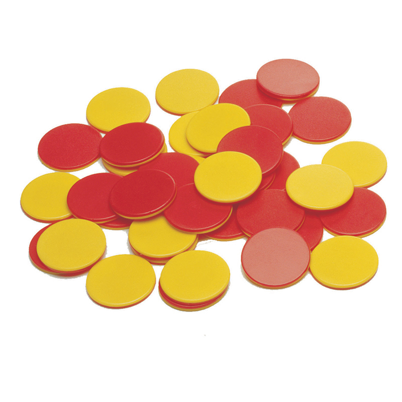 (3 St) Two Color Plastic Counters