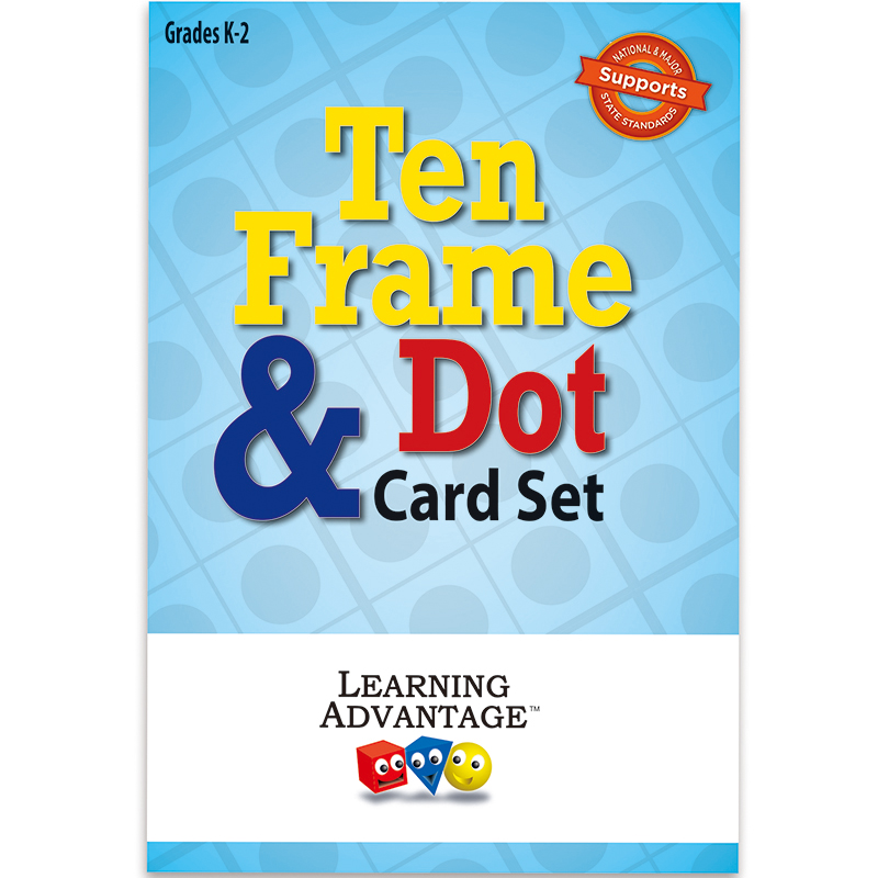 Ten Frames Dot Card Set