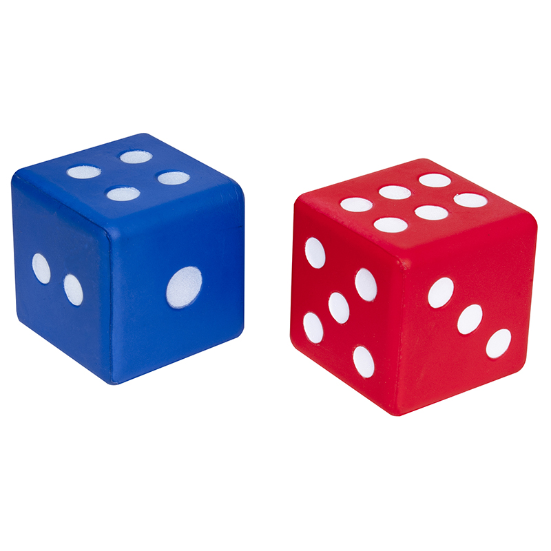 Jumbo Foam Dice Set Of 2