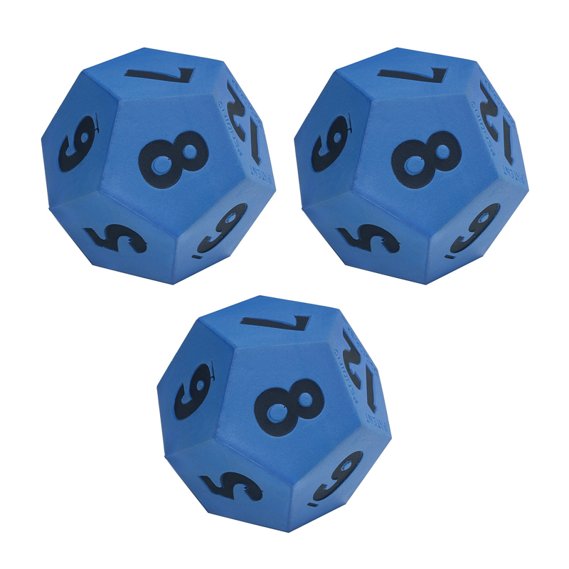 (3 Ea) Jumbo 12 Sided Foam Die