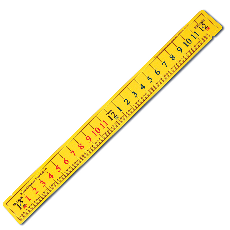 (12 Ea) Student Elapsed Time Ruler